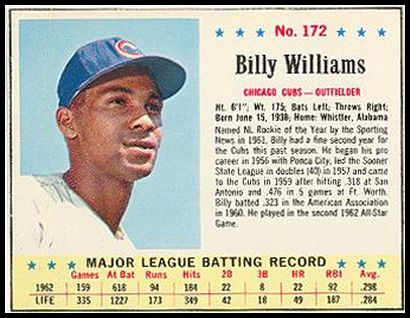 172 Billy Williams